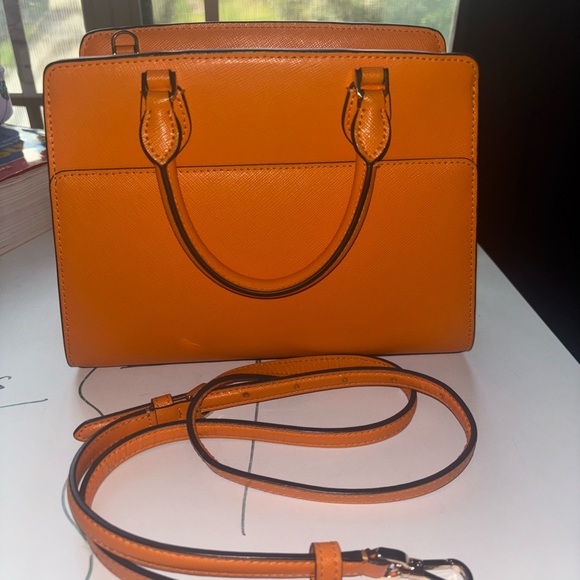 Madison Small Satchel, Kate Spade Orange Handbag - Picture 4 of 4
